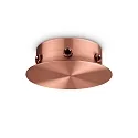 Canopée MAGNETICO 6 LUCI rond, 6 fois, cuivre, bruni
