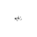Ideal Lux ceiling luminaire PERLAGE 10 flames G9 IP20, smoky colour, black matt dimmable