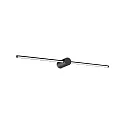 Luminaire mural FILO IP44, noir 