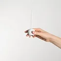 Ideal Lux Luminaire à suspension ARCHIMEDE en forme de boule IP20, blanche 