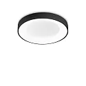 Luminaire de plafond PLANET 40 IP20, noir 