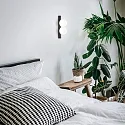 Ideal Lux Luminaire mural PING PONG IP20, noir 
