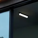 Ideal Lux Luminaire de plafond PING PONG IP20, noir 