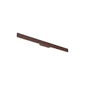 outdoor wall luminaire LINEA IP54, coffee brown 