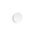 Luminaire mural d’extérieur PUNTO AP D18 rond, indirect, commutable IP54, blanc mat 