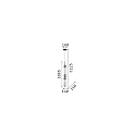 Ideal Lux Luminaire à suspension LUMIERE IP20, blanche 