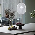 Ideal Lux Luminaire à suspension NET 1 E27 IP20, blanche gradable