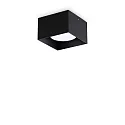 Luminaire de plafond SPIKE PL1 SQUARE GX53 Bas, angulaire, rigide GX53 IP20, noir mat 