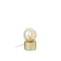 Lampe de table PERLAGE à 1 flamme G9 IP20, laiton satiné 