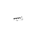 Ideal Lux ceiling luminaire RUDY 4 flames GU10 IP20, black dimmable