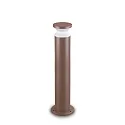 Borne d'éclairage TORRE 80 E27 IP65, marron café gradable