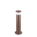 Borne d'éclairage TORRE 60 E27 IP65, marron café gradable
