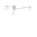 Luminaire de plafond HERMES 3 flammes G9 IP20, blanche gradable
