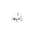 Ideal Lux Luminaire à suspension PERLAGE 10 flammes G9 IP20, laiton satiné 