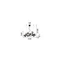 Ideal Lux Luminaire à suspension PERLAGE 14 flammes G9 IP20, laiton satiné 