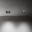 recessed housing ZEUS square, black