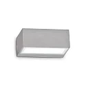 Luminaire mural d’extérieur TWIN UP/DOWN G9 IP44, gris gradable