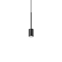 pendant luminaire ARCHIMEDE cylindrical IP20, black 