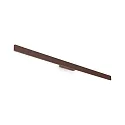 outdoor wall luminaire LINEA IP54, coffee brown 