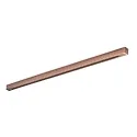 Canopée LINEAR ALL IN angulaire, 6 fois, avec couverture, cuivre, bruni
