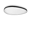 Luminaire de plafond GEMINI 81 contrôlable par DALI IP20, noir gradable