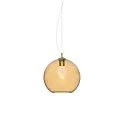 Luminaire à suspension NEMO D30 E27 IP20, ambre 