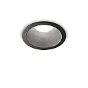 ceiling recessed luminaire GAME TRIM ROUND 85MM round, rigid, UGR < 19, on/off IP40/IP20, gold, black 