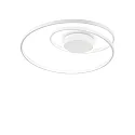 Luminaire de plafond OZ PL ON-OFF rond, on/off IP20, blanc mat 