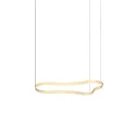 Luminaire à suspension WAVES-2 SP direct, commutable IP20, or mat 