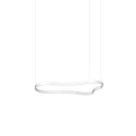 Luminaire à suspension WAVES-2 SP direct, commutable IP20, blanc mat 