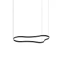 Luminaire à suspension WAVES-3 SP direct, commutable IP20, noir mat 