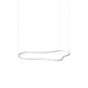 pendant luminaire WAVES-3 SP direct, switchable IP20, white matt 