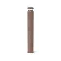 Luminaire borne BOEING H100 cylindrique, commutable, avec diffuseur IP65, mat, marron café 