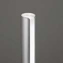 Ideal Lux table lamp DORICA TL1 smooth, with switch, with touch dimmer IP20, steel brushed dimmable