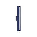 wall luminaire DORICA AP1 on/off, fluted IP20, blue 