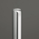 Ideal Lux table lamp DORICA TL1 smooth, with switch, with touch dimmer IP20, grey matt dimmable