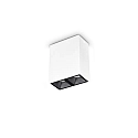 surface downlight LIKA PL SURFACE D07 2 flames, on/off, UGR < 16 IP20, white matt 