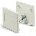 3-phase CLASSIC - endcap, 1 piece, white