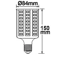ISOLED Ampoule LED E27 20W 2000lm 2700K 360° CRI >79 
