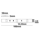 ISOLED Bande LED SIL-RGB-Flexband