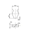 ISOLED Support de montage, aluminium