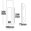 ISOLED Lumière encastrée GU10 IP20, blanche