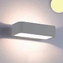 Luminaire mural IP54, argent 