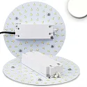 LED Conversion board Ø 16cm, 100-277V AC, 12W 4000K 1680lm 120°, with magnet, incl. pre-installed transformer