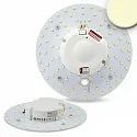 LED Conversion board Ø 16cm, 100-277V AC, 14W 3000K 1630lm 120°, incl. magnetic holder + HF motion sensor + Transformer