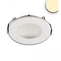 LED recessed downlight LUNA, indirect lightbeam, IP20, dimmable, white, 8W 2700K 300lm 120°