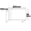 ISOLED Luminaire mural IP20, blanche 