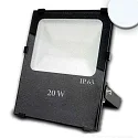 Outdoor LED floodlight PRISMATIC 20W, IP66, rotatable and swivelling, anthracite, 6000K 2550lm 110°