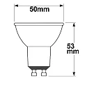 ISOLED Lampe à réflecteur GU10 SUNSET Dim-To-Warm GU10 5,5W 345lm 2200-3000K 60° CRI >90 gradable