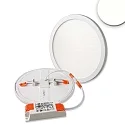 Downlight Flex IP52, satiné, blanche 